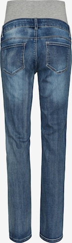 MAMALICIOUS Regular Jeans 'Etos' in Blue