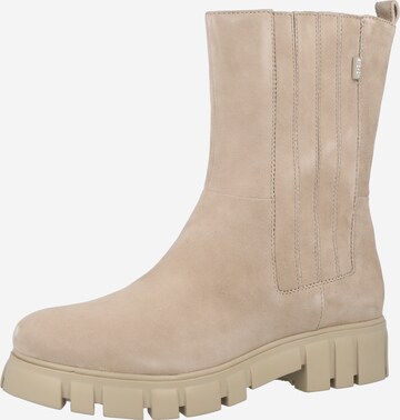 Boots 'SHELBO' di Steven New York in beige: frontale