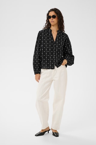 SOAKED IN LUXURY Blouse 'Amelie' in Black