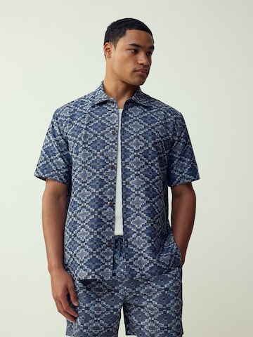 Regular fit Camicia di Next in blu: frontale