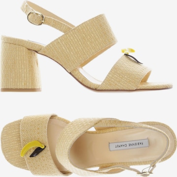 Fabienne Chapot Sandalen 41 in Beige: Vorderseite