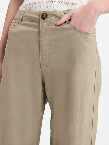 Wide Leg Pantalon Franco Callegari en marron