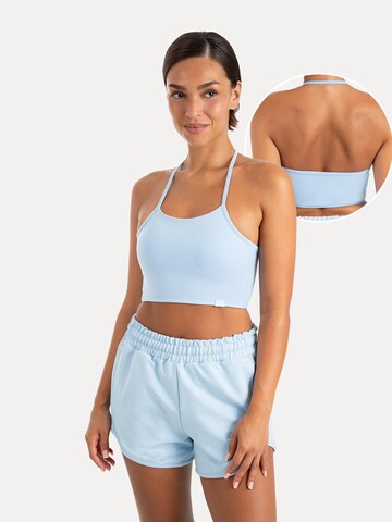 Haut de sport ' Florea ' Smilodox en bleu : devant
