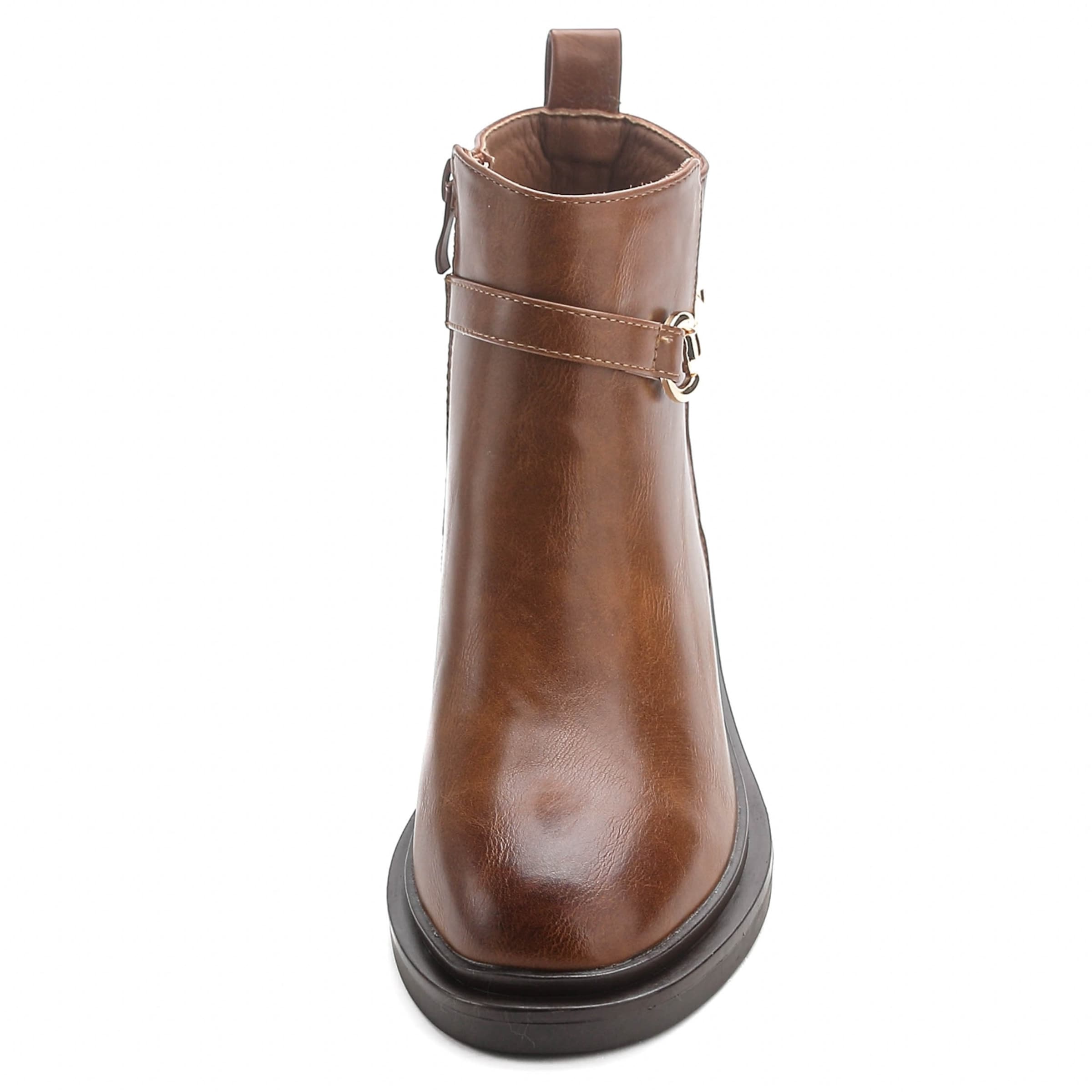 Ankle boots di Elara in marrone