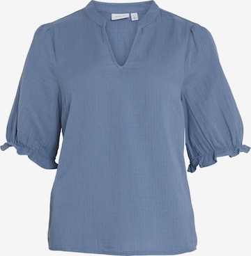 VILA Blouse in Blauw: voorkant