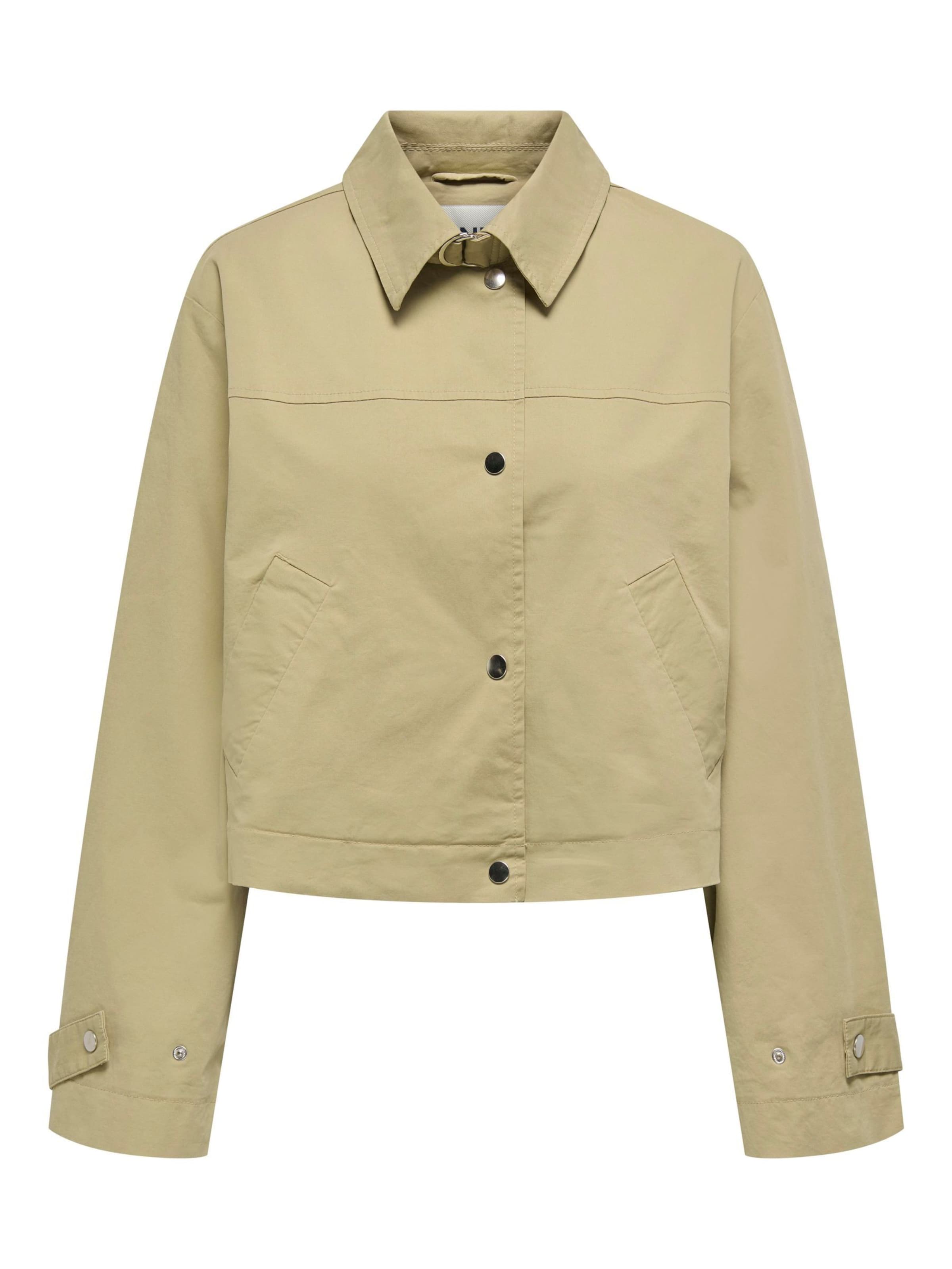 ONLY Tussenjas in de kleur Limoen, Productweergave