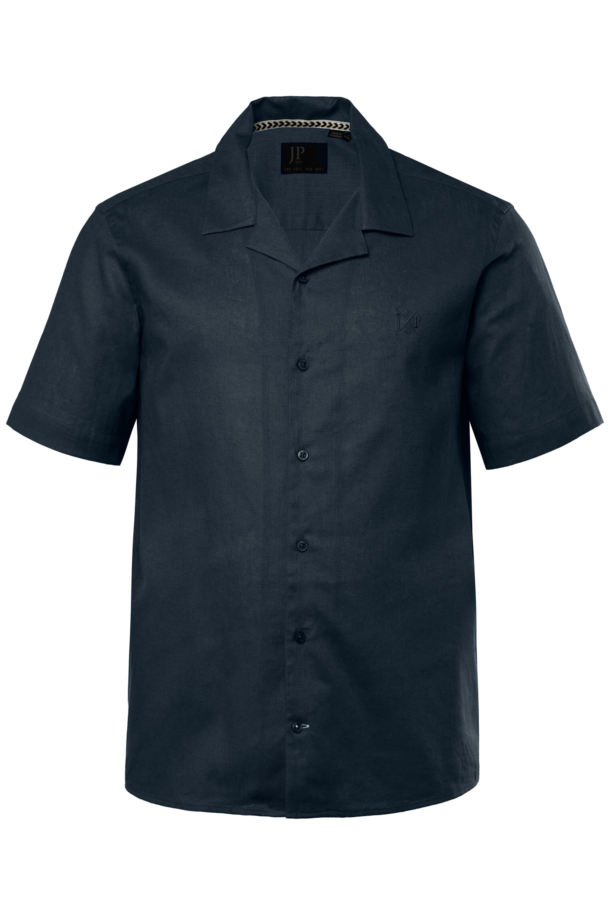 JP1880 Overhemd in Blauw: voorkant