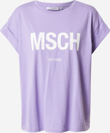 MSCH COPENHAGEN Shirt 'Alva' in Purple: front