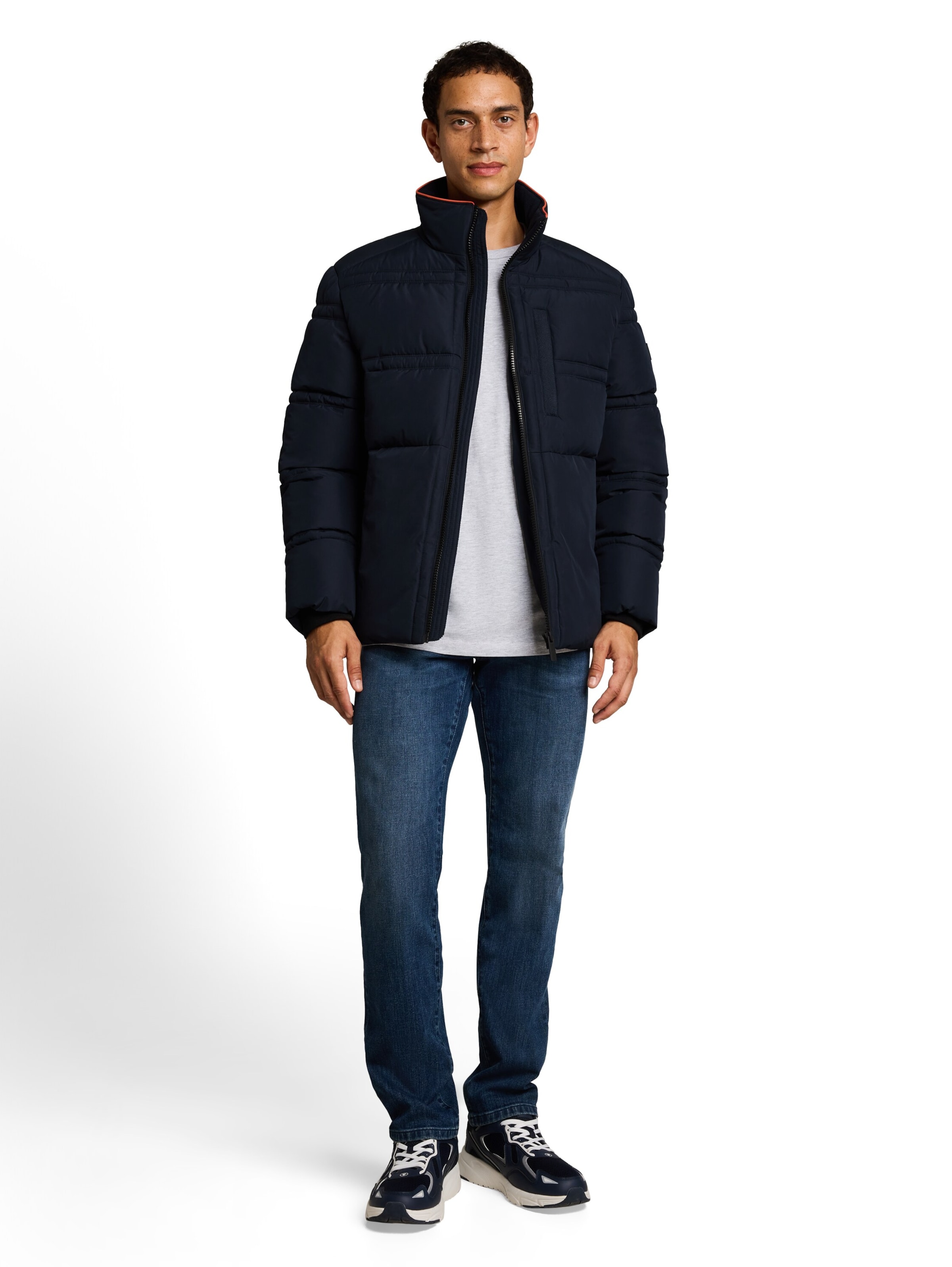 TOM TAILOR Winter jacket in Blue