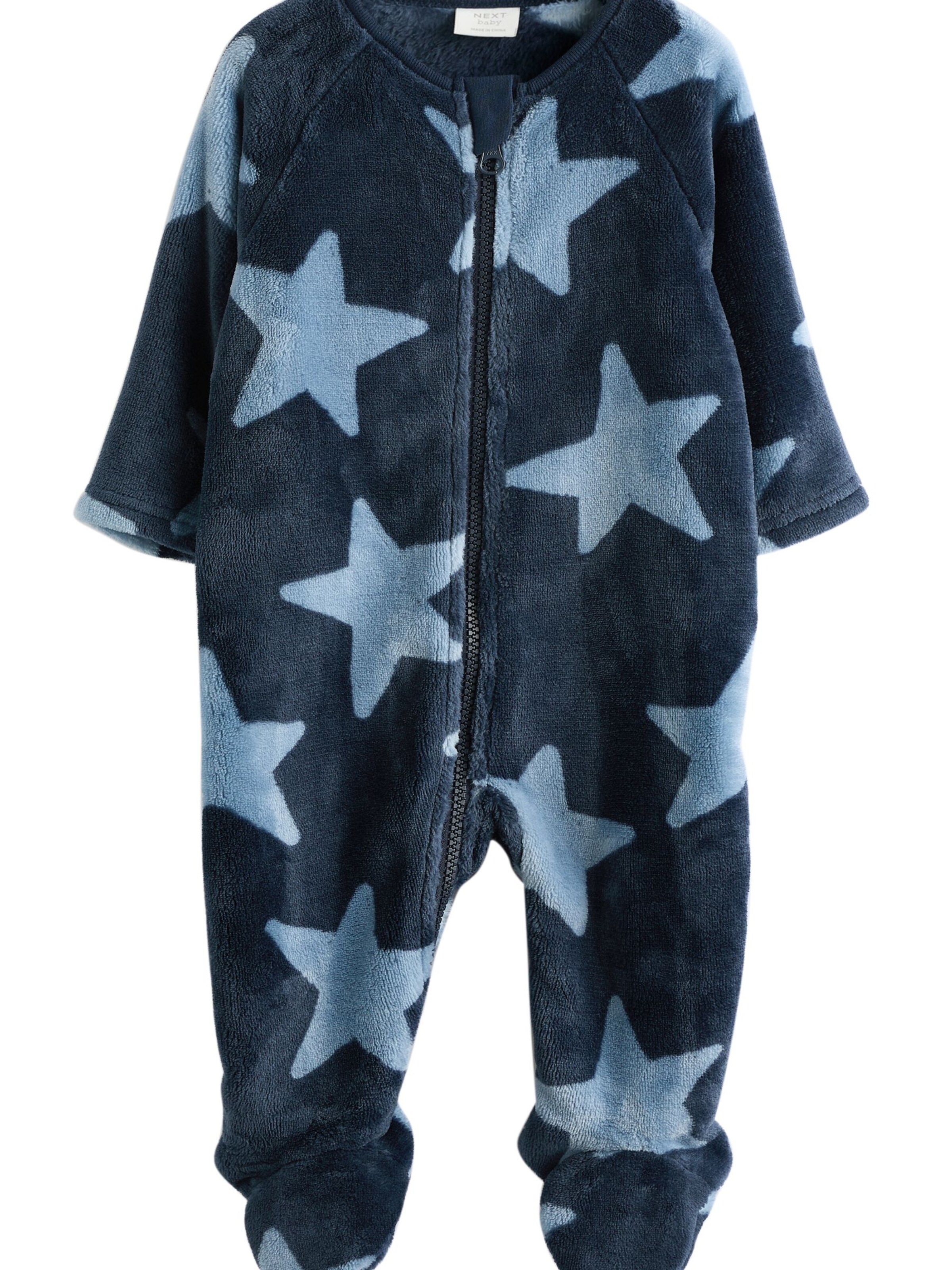 Next - Pijama em azul: frente