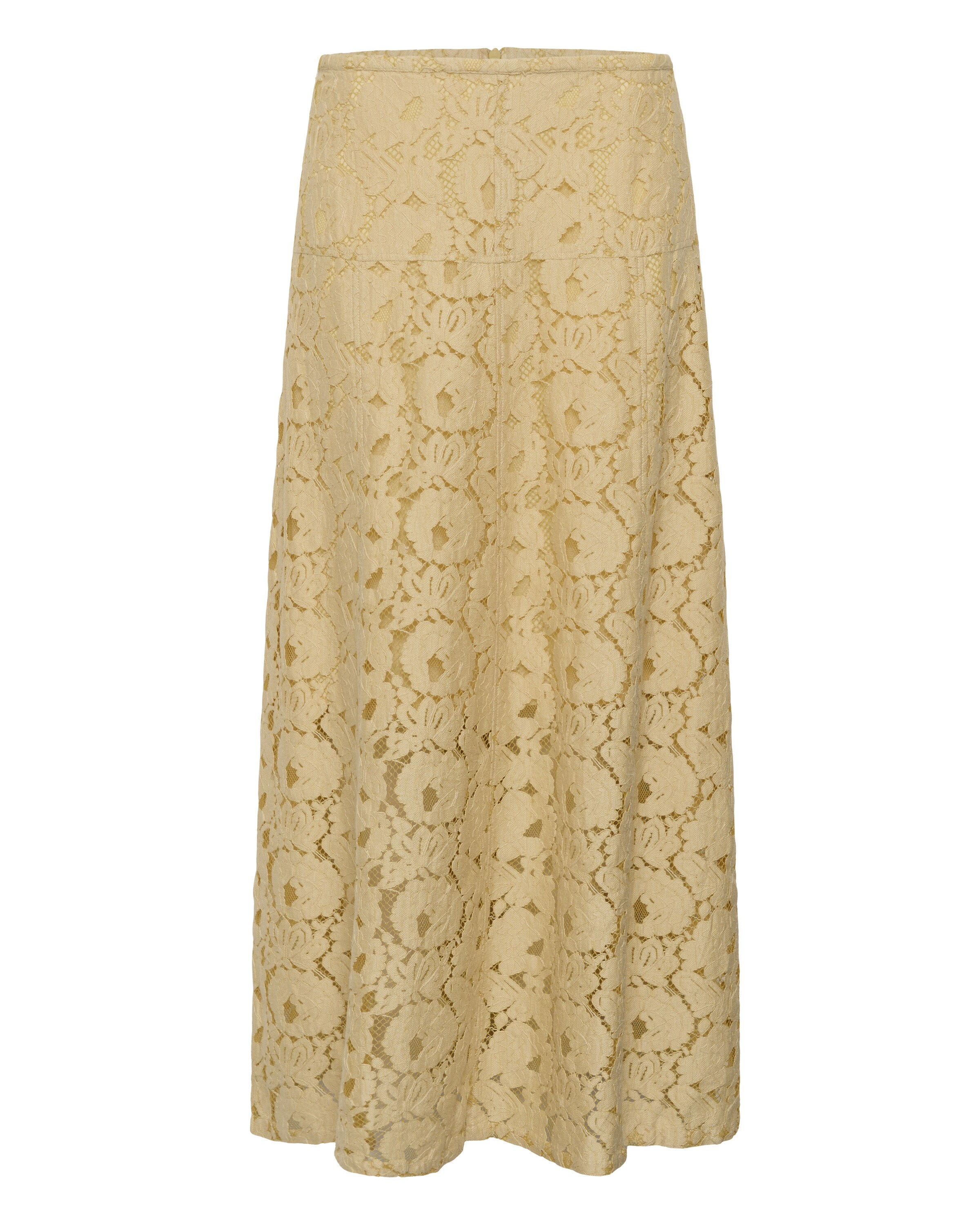 Jupe 'SLTaya' SOAKED IN LUXURY en jaune : devant