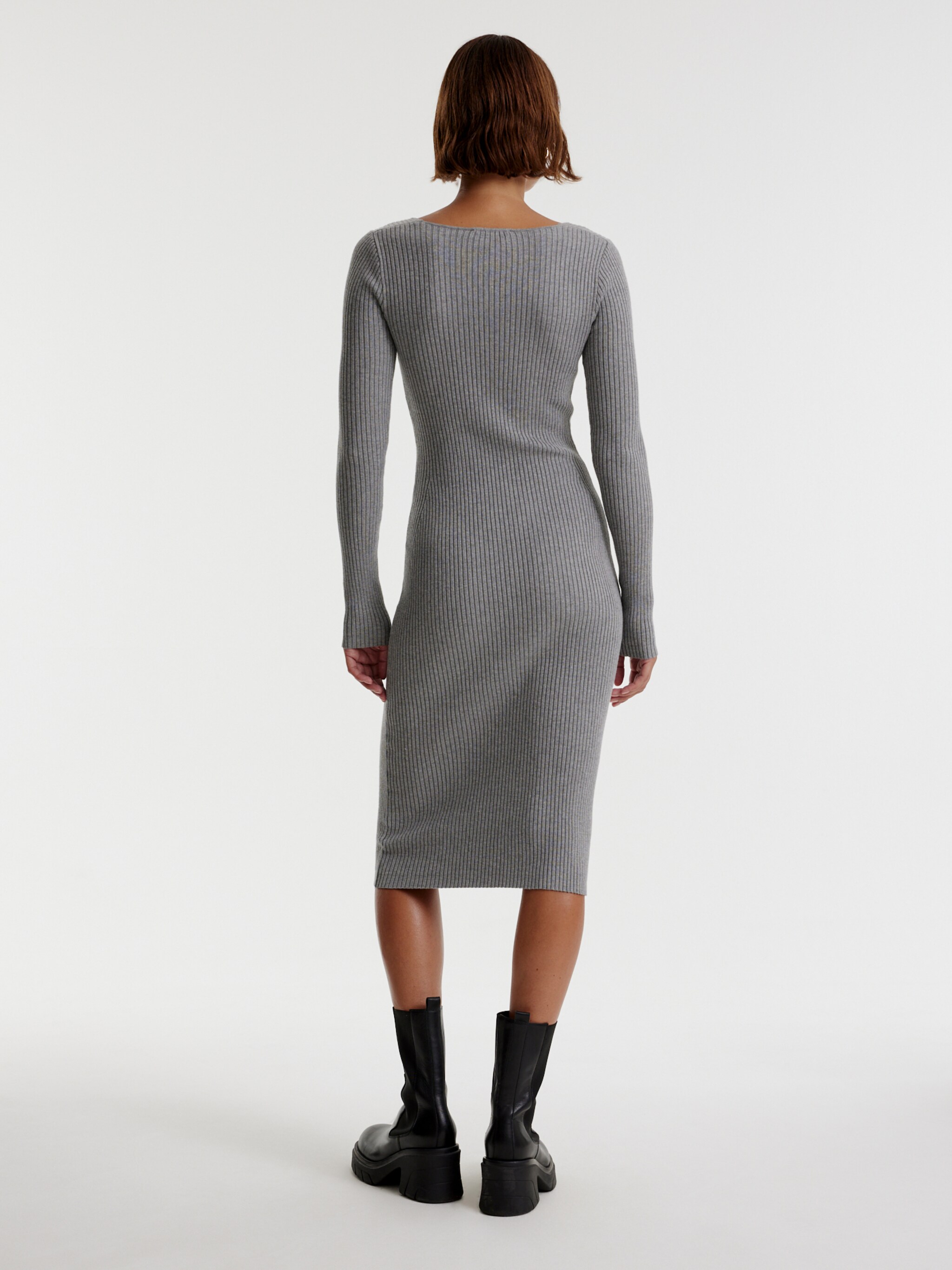 EDITED Productos Vestido 'JUNA' gris moteado