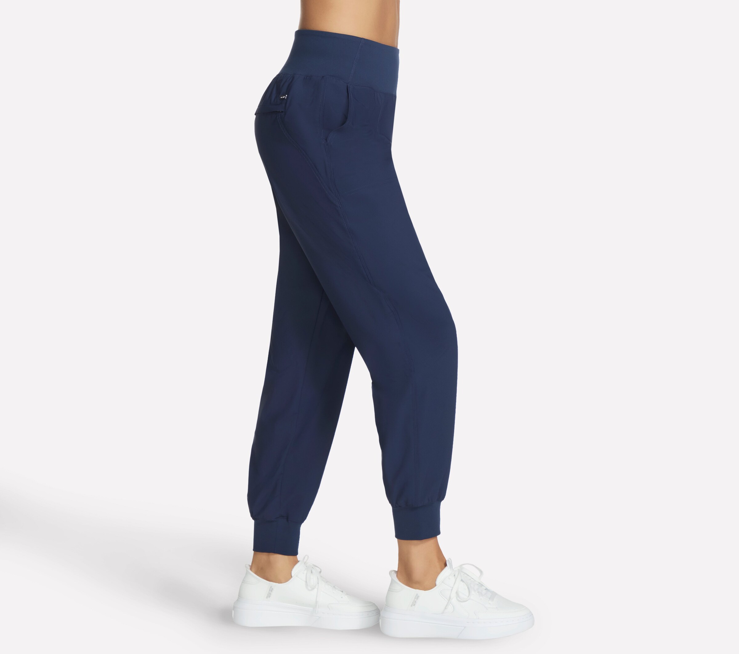SKECHERS Tapered Athletic Pants in Blue