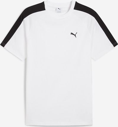 PUMA Paita 'T7' värissä musta / valkoinen, Tuotenäkymä