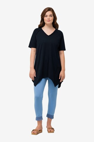 T-shirt Ulla Popken en bleu