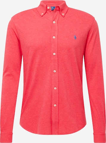 Chemise Polo Ralph Lauren en rose : devant