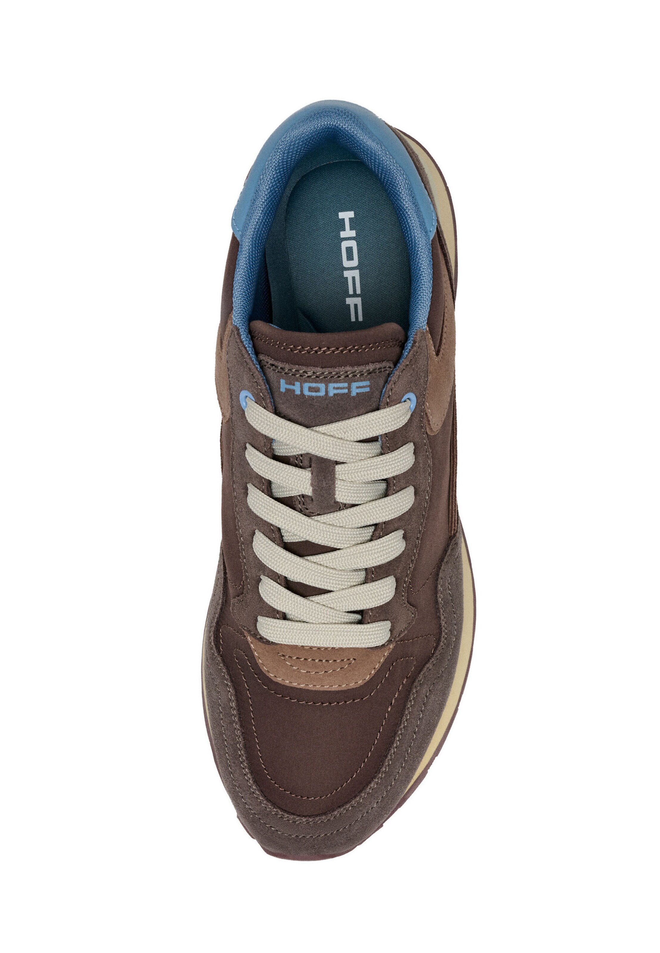 HOFF Sneakers laag 'City Retro' in Bruin