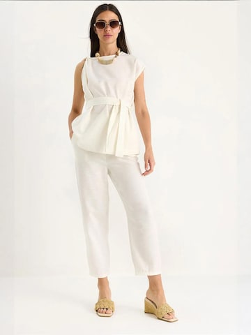 Bianco Lucci Hausanzug 'Zweiteiliges Set'‌‌‌‌‌‌‌ in Beige: Vorderseite