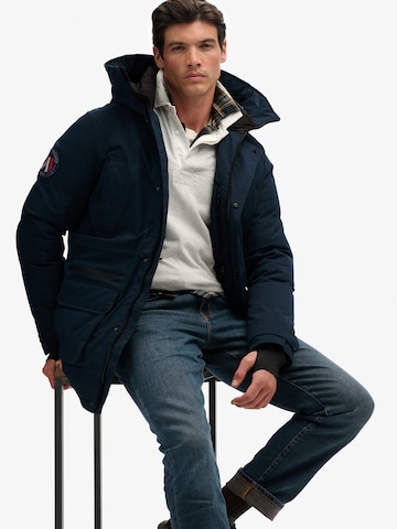 Superdry Zimná parka - Modrá