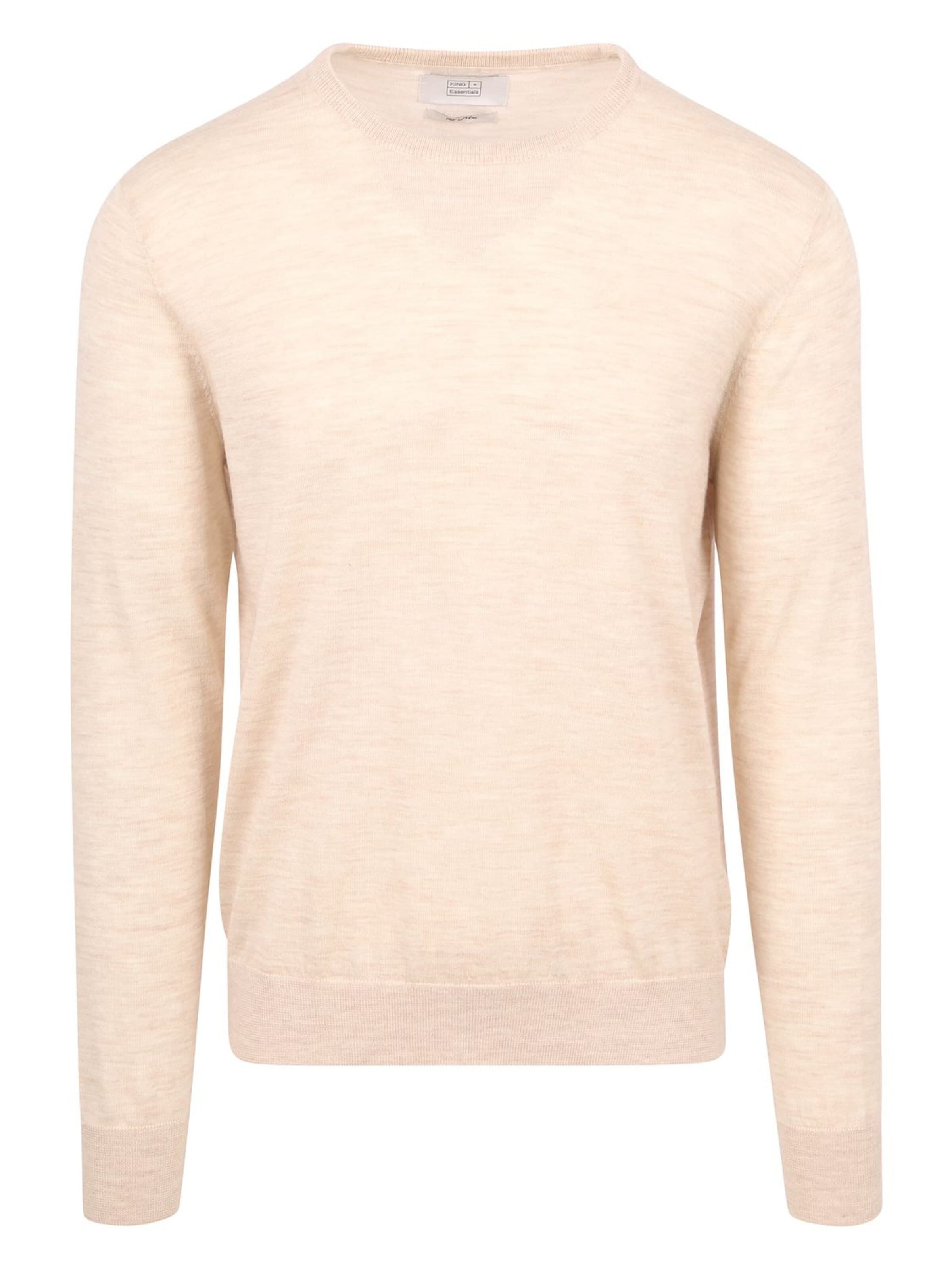 KING Essentials Shirt 'The John' in White: front