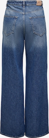 ONLY Široke hlačnice Kavbojke 'Hope' | modra barva