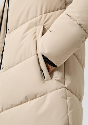 QS Winter coat in Beige: front