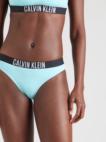 zils Calvin Klein Swimwear Bikini apakšdaļa 'Intense Power': no priekšpuses