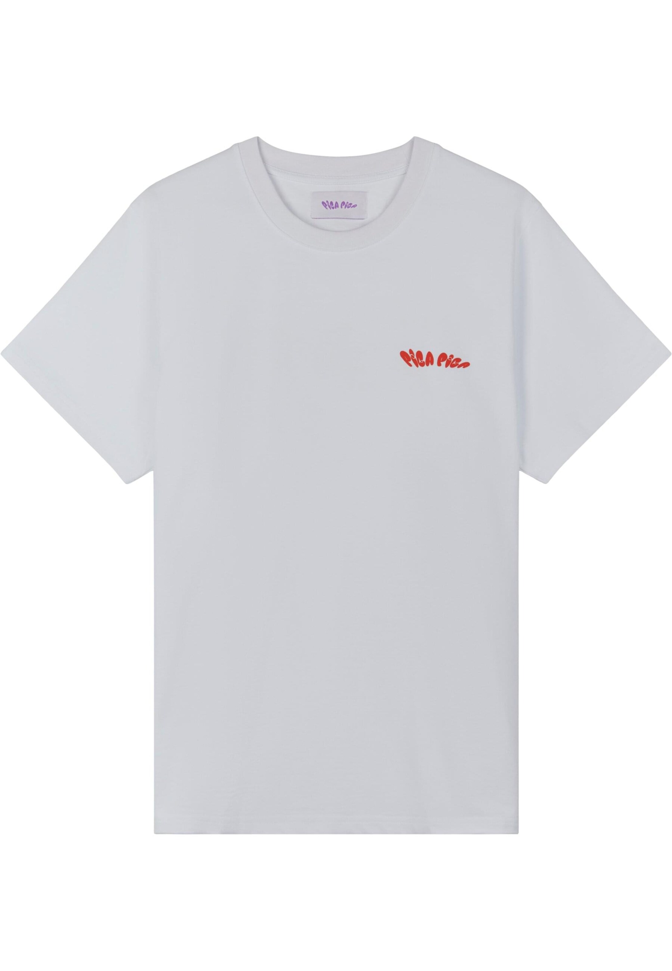 Pica Pica Shirt 'No Sun So Shades' in White: front