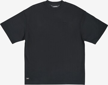 Squeqo Shirt 'Cotton 300 GSM' in Black: front