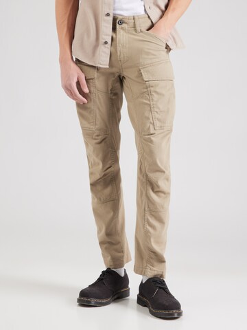 G-STAR Regular Hose in Beige: Vorderseite