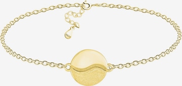 Sofia Milani Armband 'Brushed Ying Yang' in Gold: Vorderseite