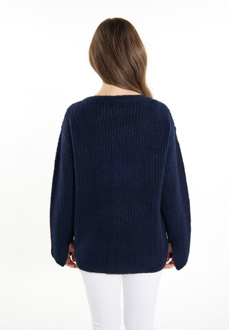 usha WHITE LABEL Sweater 'Lynnea' in Blue