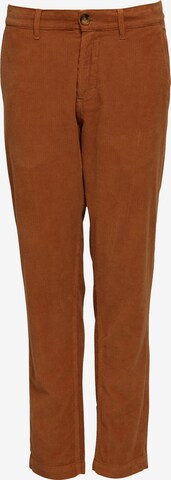 mazine Pants ' Newton Chino ' in Brown: front