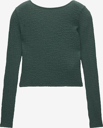 Maglietta di Pull&Bear in verde: frontale