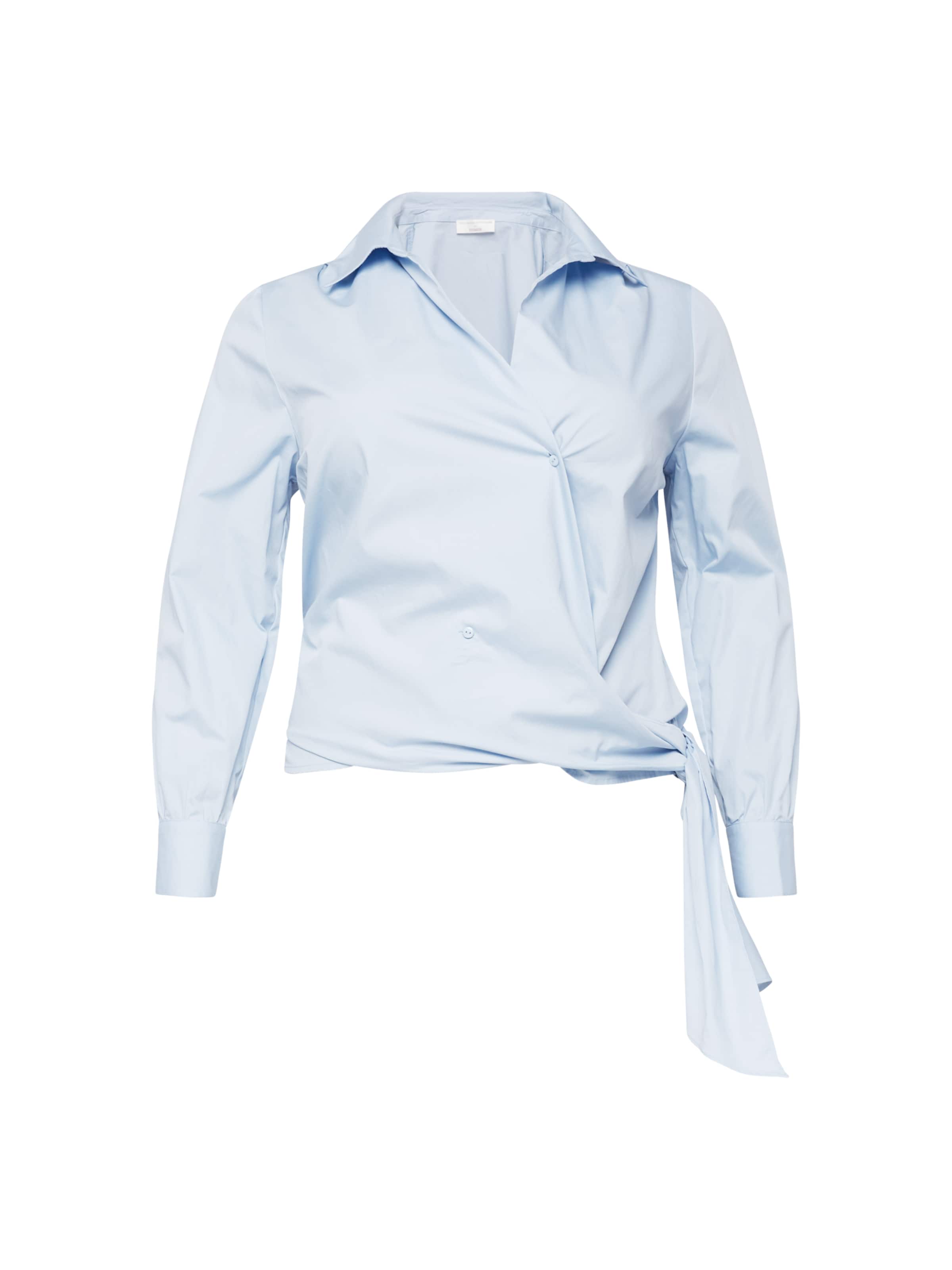 Guido Maria Kretschmer Curvy Bluse in Blau: Vorderseite