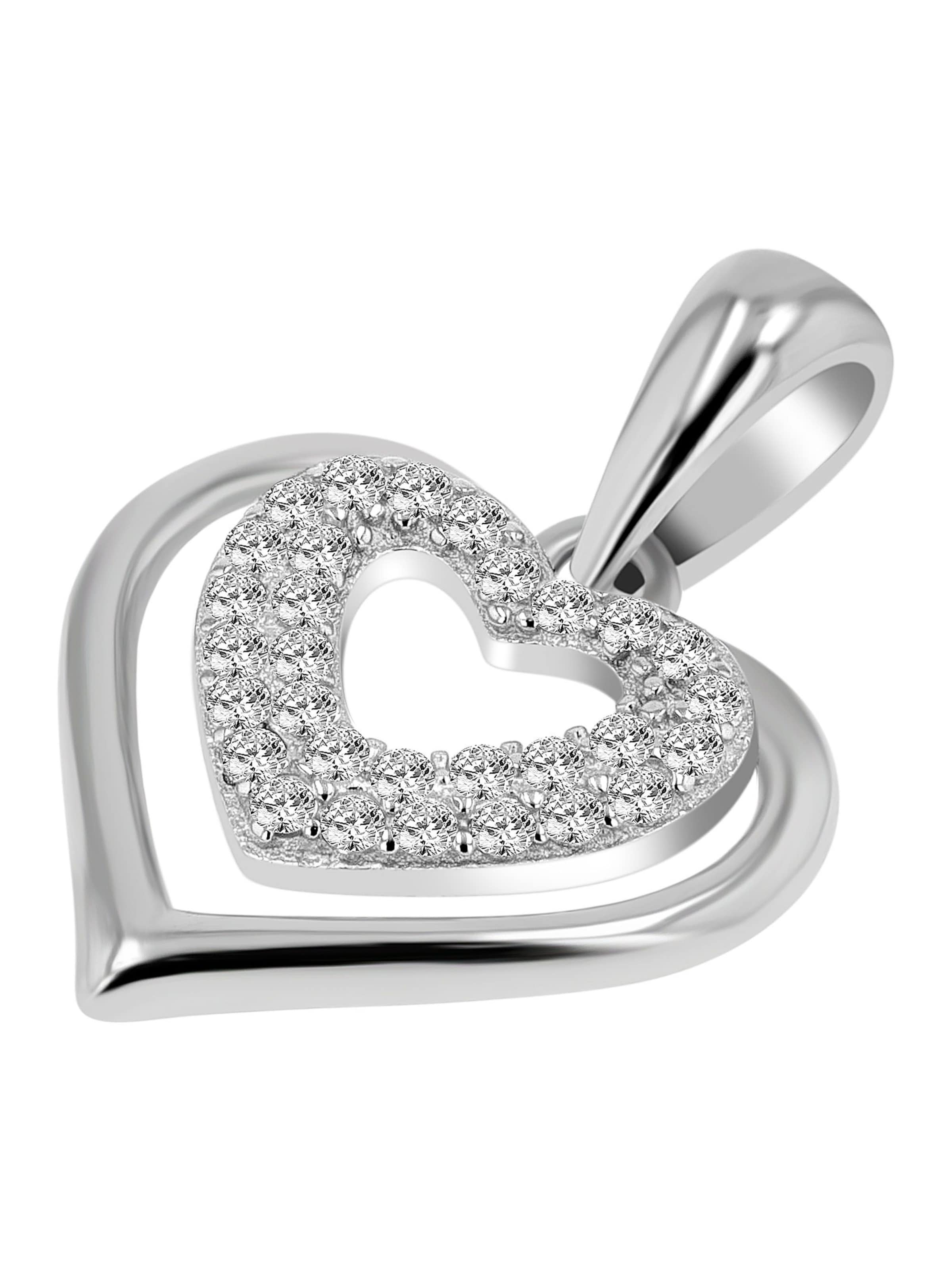 Akzent Schmuckset 'Edelstahl silber'‌‌‌‌‌‌‌‌‌ in Silber