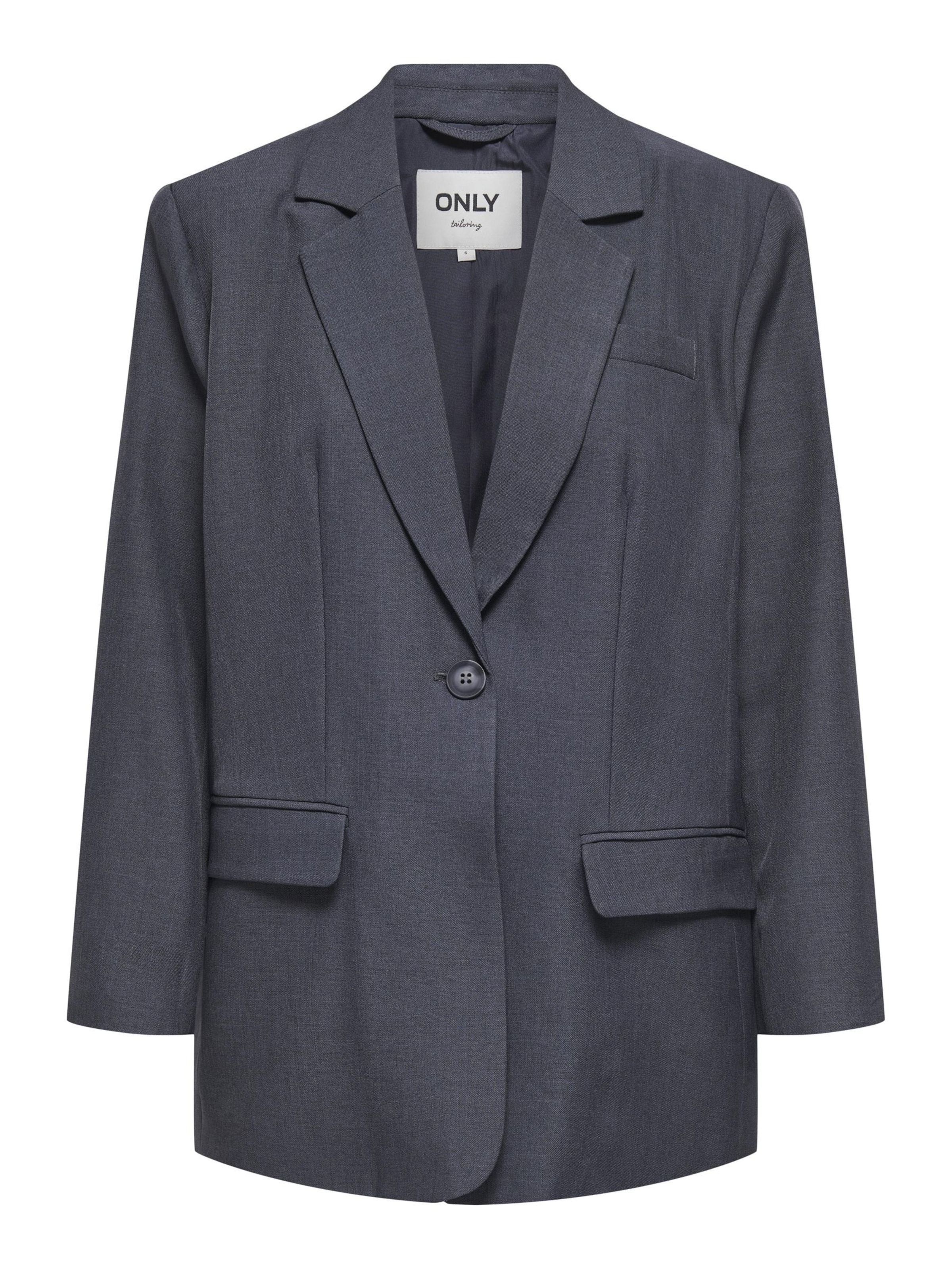 ONLY - Blazer 'Linda' en gris: frente