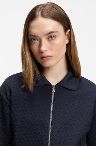 HUGO Sweatjacke ' Dadrid ' in Blau