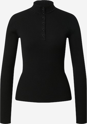 EDITED Sweter 'Promise' w kolorze czarny: przód