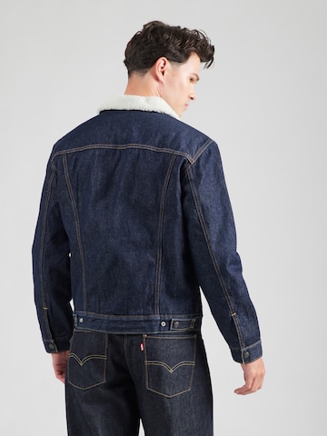 Geacă de primăvară-toamnă 'Type III Sherpa Trucker Jacket' de la LEVI'S ® pe albastru