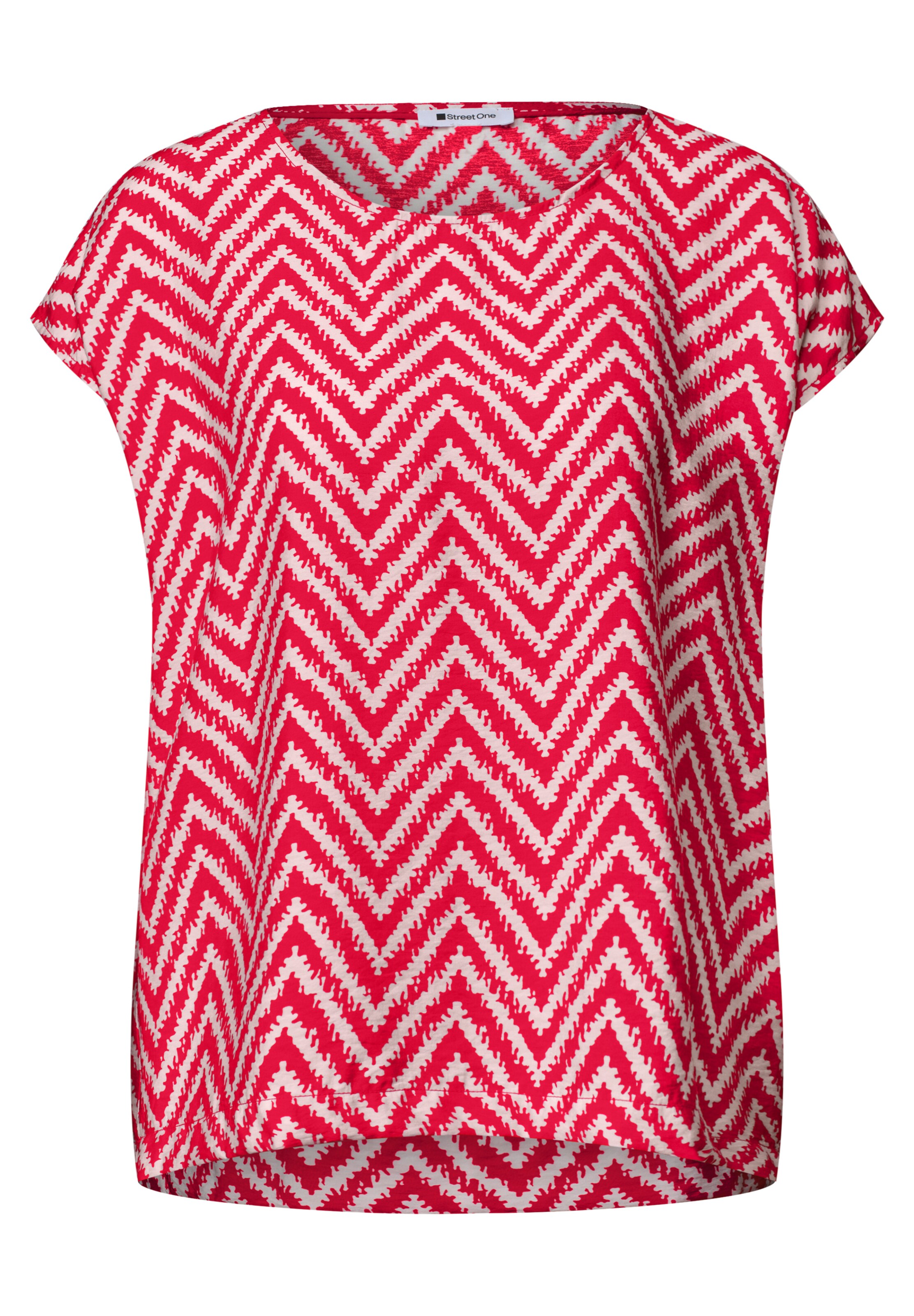 STREET ONE Bluse in Rot: Vorderseite