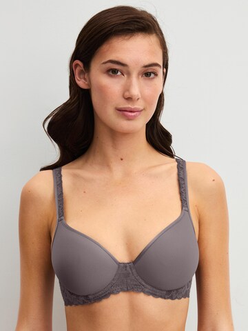 T-shirt Reggiseno 'Natural Comfort Lace' di CALIDA in marrone