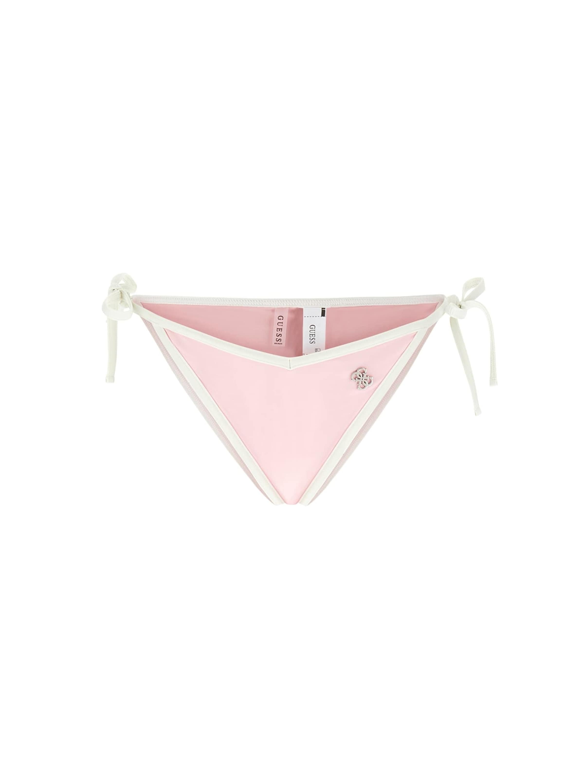 GUESS Bikini Bottoms in Pink: front
