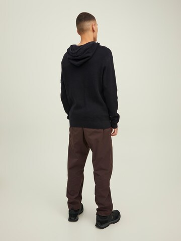 JACK & JONES Sweter w kolorze czarny