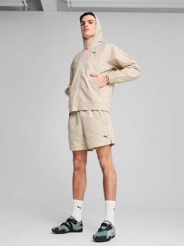 Loosefit Pantaloni 'PUMATECH' di PUMA in beige