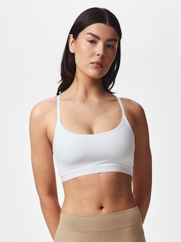 PIECES - Bustier Sujetador 'PCNAMEE' en blanco: frente