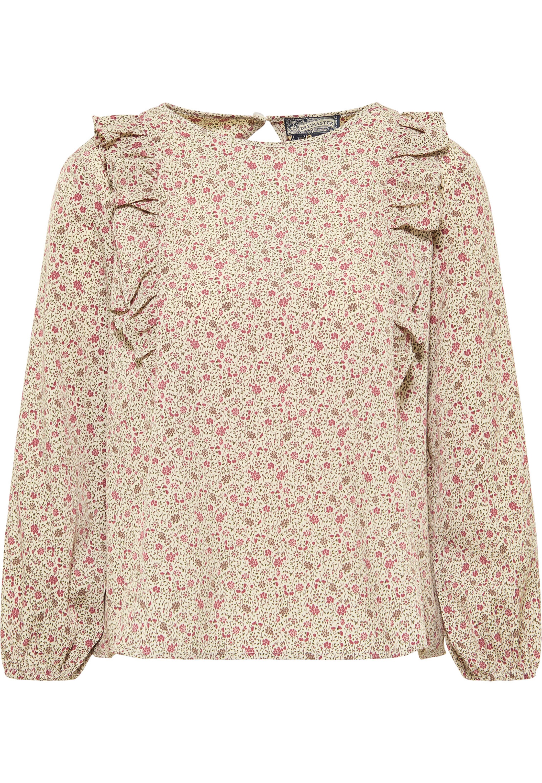 bēšs DreiMaster Vintage Blūze: no priekšpuses
