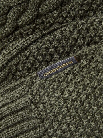 JACK & JONES Sweater 'JJJAMES' in Green