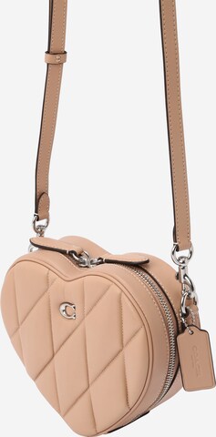 Borsa a tracolla di COACH in beige