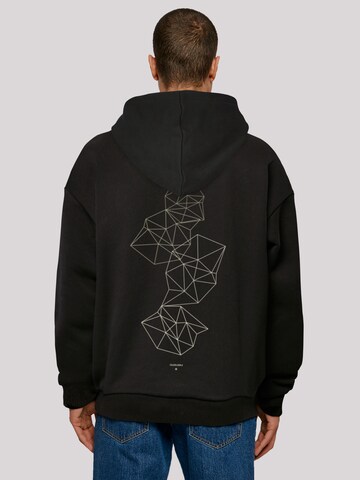 Sweat-shirt 'Geometrics' F4NT4STIC en noir